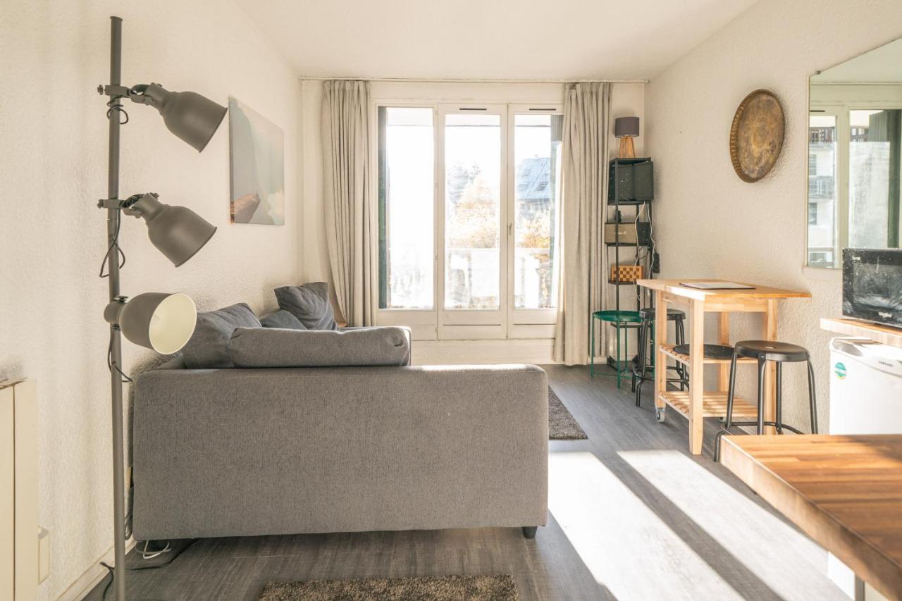 Chamonix Sud Studio With Mont Blanc Views Экстерьер фото
